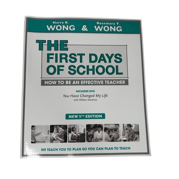 The First Days of School How to Be an Effective Teacher Book & DVD 5th Edition - Picture 1 of 4
